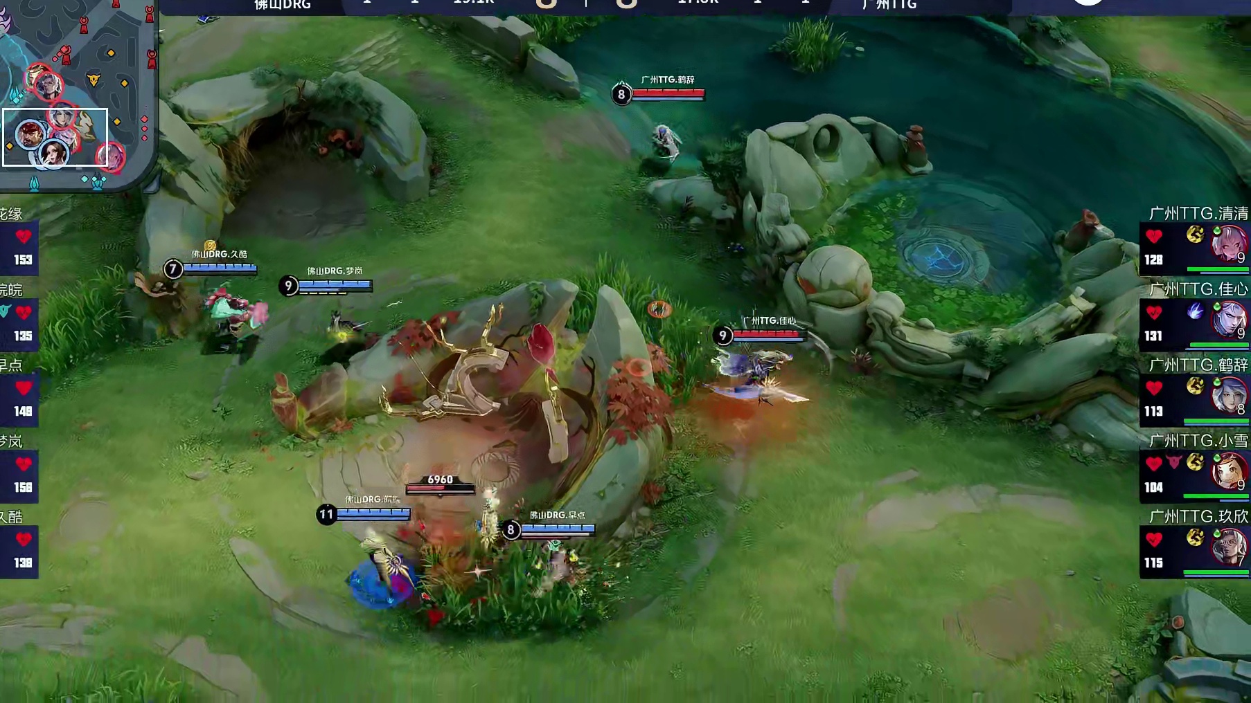 佳心铠入侵红区，DRG集火击杀铠拿到一血