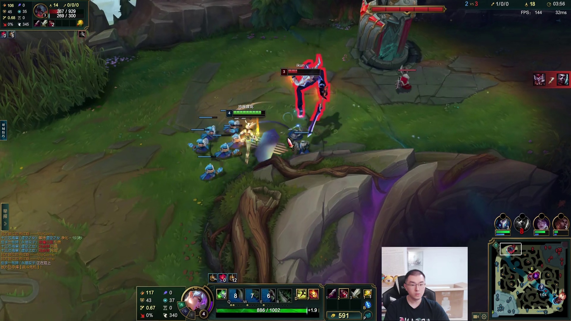 金灿毅锐雯、贾克斯、格温上单合集