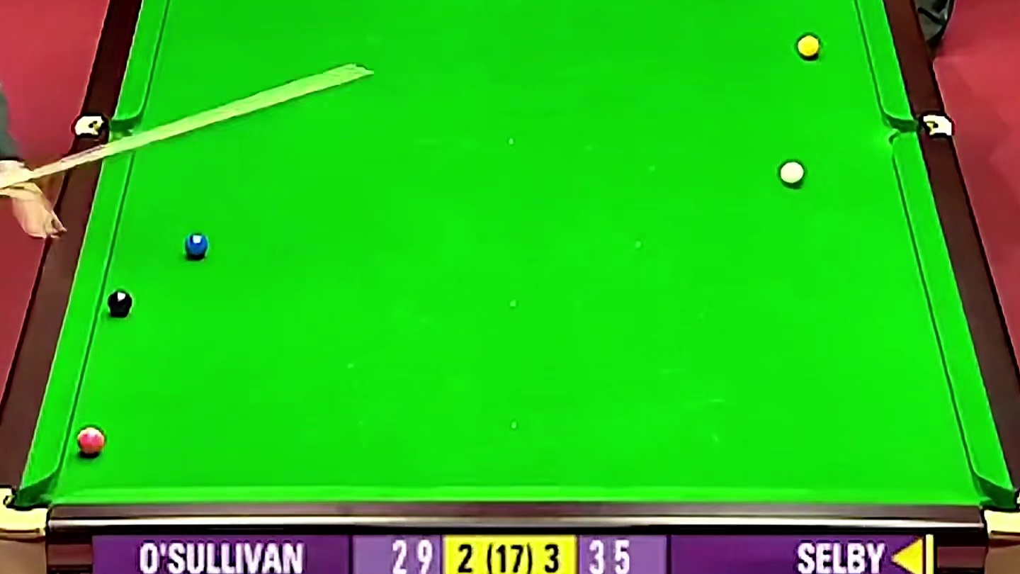 塞尔比无比郁闷，奥沙利文用磨法打败磨法