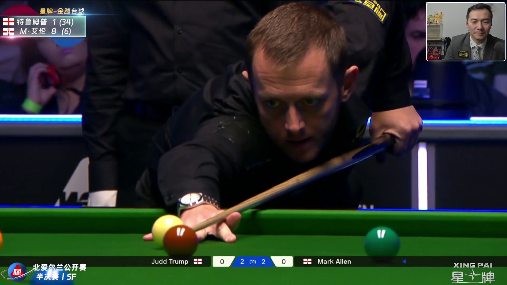 特鲁姆普vs艾伦丨北爱公开赛-半决赛-半决赛