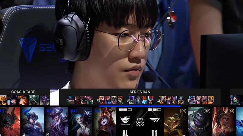 al打t1最后一把的bp真的被完爆了嗎？