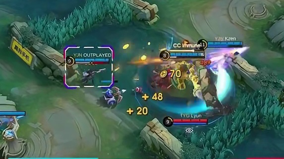 YJN双C配合完美，交叉火力势不可挡。#决胜巅峰全球电竞 #决胜巅峰 #决胜巅峰中国大师赛