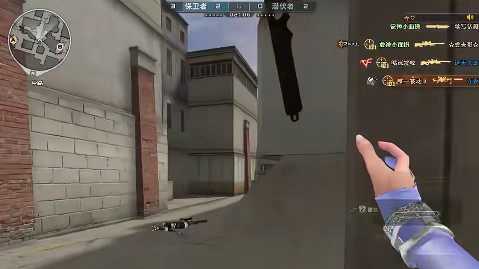 队友：你真会卡点，人都没看清（先镖一个后狙击灭队）