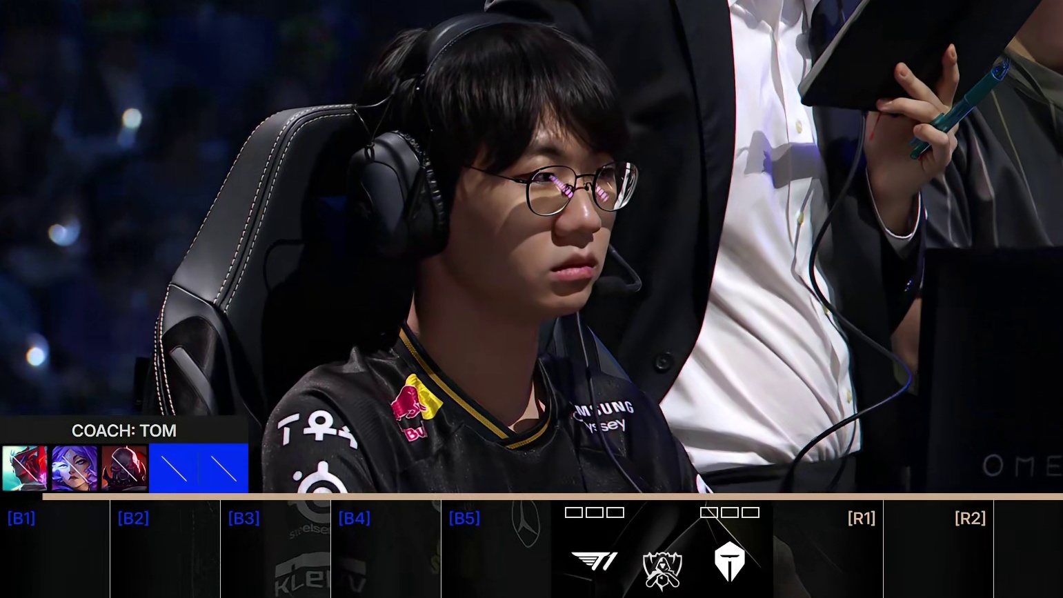 【第一局】TES vs T1 S15半决赛第一局BP