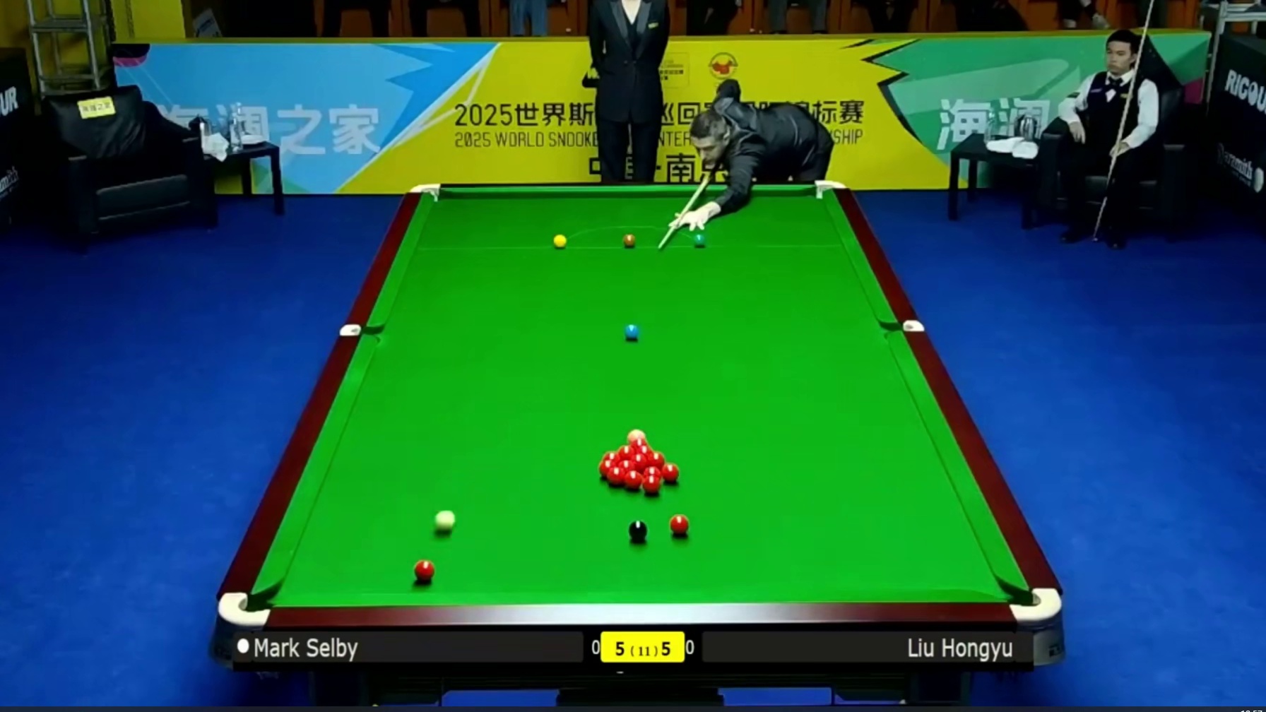 2025南京国际锦标赛：塞尔比vs刘宏宇