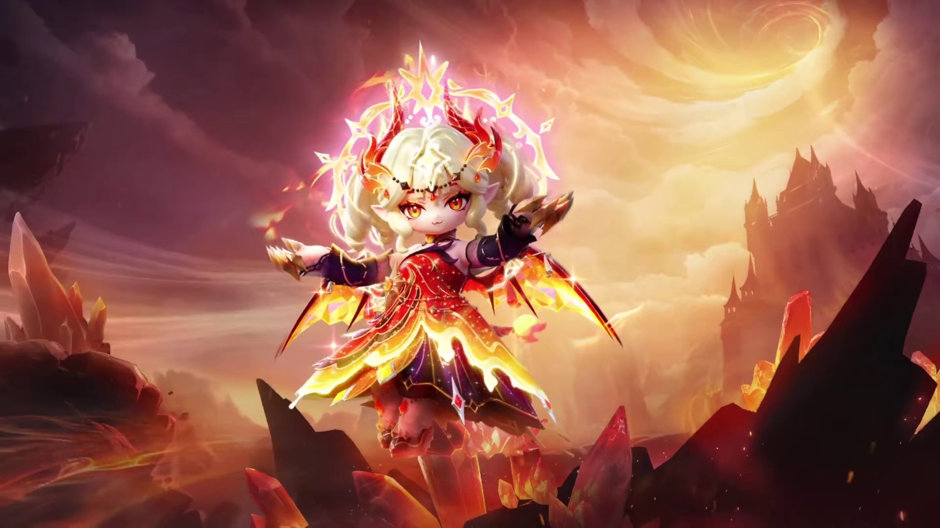 当守护的执念燃成失控的烈焰，是驾驭龙，还是被龙吞噬？11月7日，烬火红龙安塔娜即将降临元梦！星宝们使