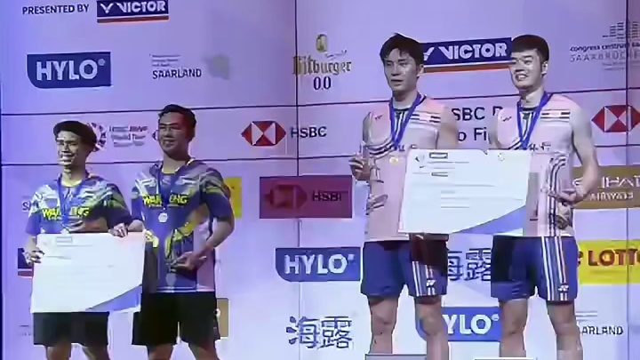 最终赛果：丹麦队2冠1亚，印尼队1冠2亚，法国队和中国台北队各1冠1亚#羽毛球比赛 #海露羽毛球公开