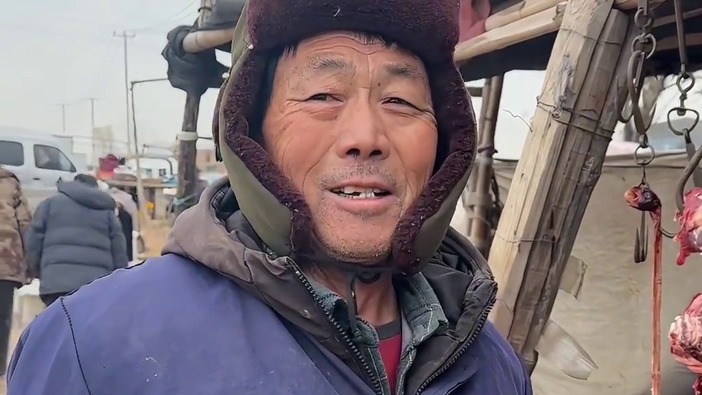 山东大集上你从来没见过的炒菜，爆炒羊肉