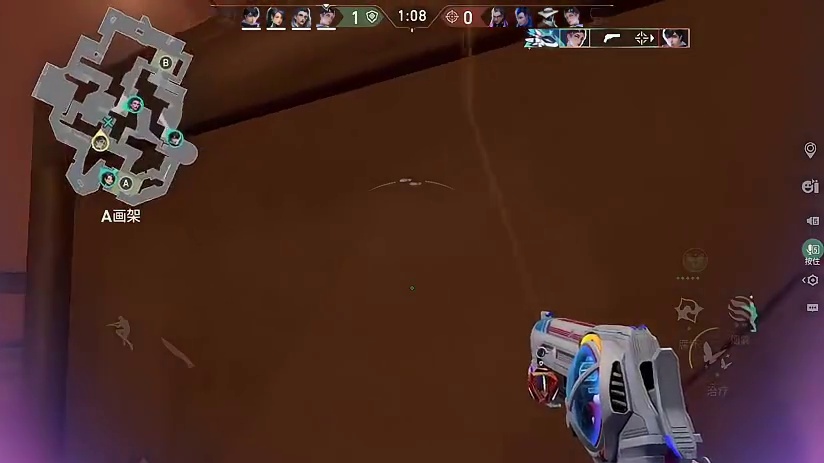 无畏契约手游黑铁乃至赋能暮蝶第一视角大局观思路意识打法教学