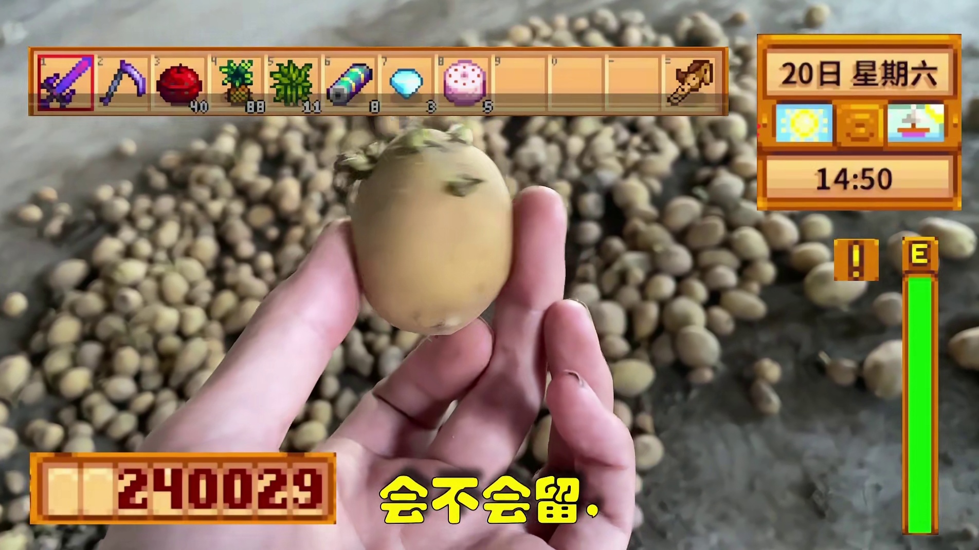 【星露谷物语】这土豆，能吃吗？