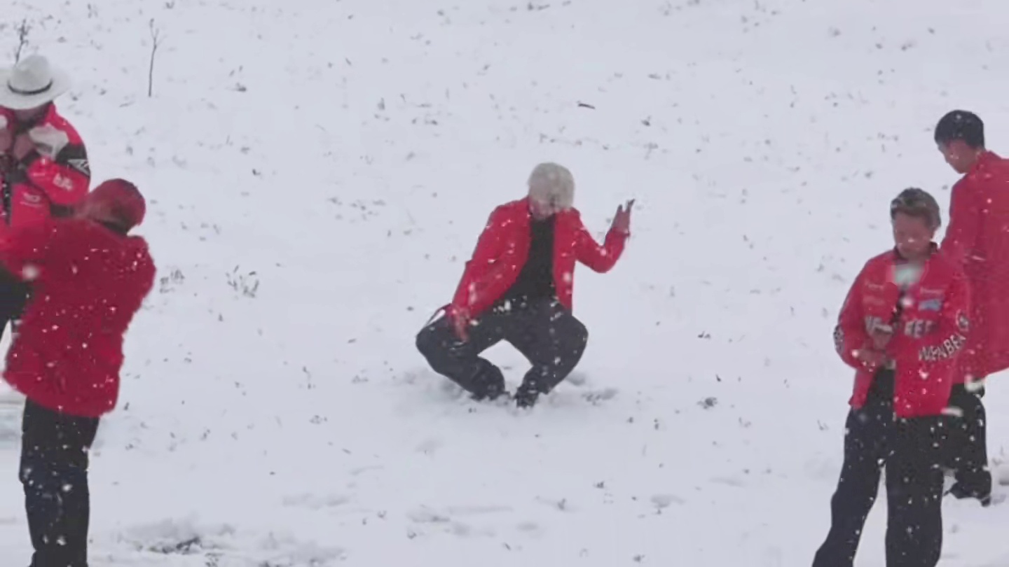 难怪昭通下那么大的雪，原来寒流[韩流]吹到大山包了#云南bigbang横空出世  #带你看雪景 #云南bigbang @关恒（蹦山咔拉咔）