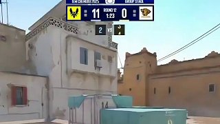 zywoo打出驚天盲狙 跳盲還是遠(yuǎn)距離太夸張了