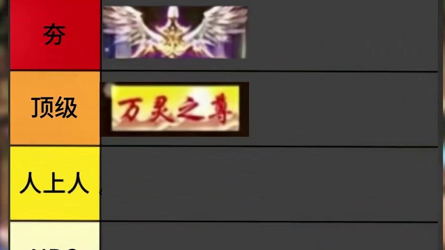 DNF11个至尊称号排名，既是“天选”也是唯一！ #