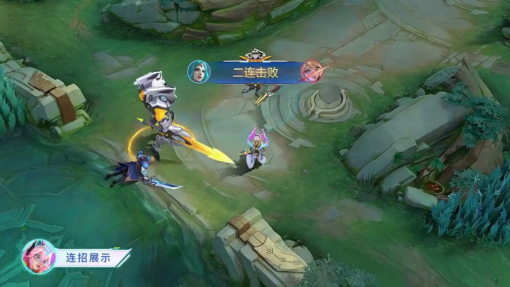 《决胜巅峰》 真我手机：【幽娜·灵喵战姬】皮肤展示视频重磅来袭！ 看灵喵战姬·幽娜以黄黑粉蓝交织的