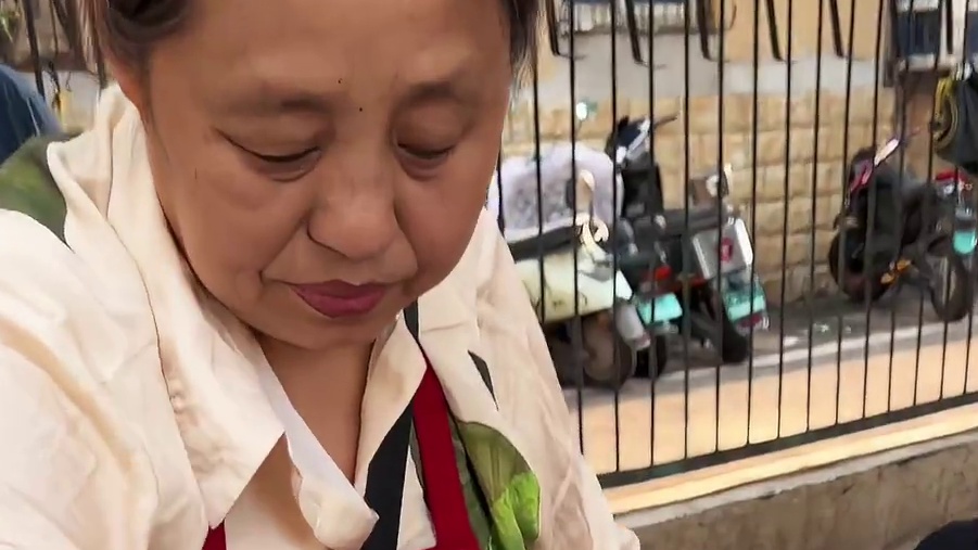 街边偶遇一家野菜豆腐，六块钱一份，这种吃法你们见过嘛