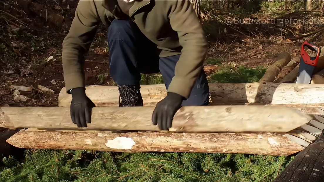 谁能拒绝在睡前来上一集解压的荒野建造呢，看完希望你美美睡个好觉~ (1)
