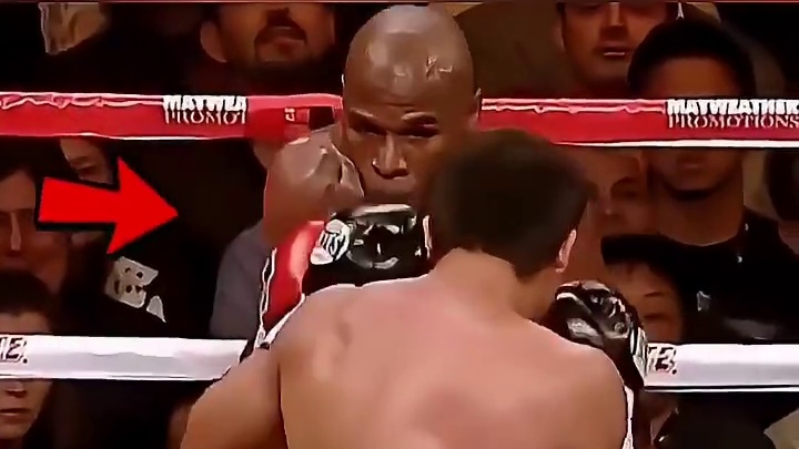 梅威瑟无愧技术大师！看他如何戏耍并跨步击倒马奎兹