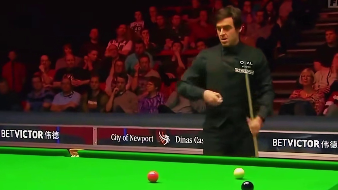 奥沙利文再次刷新中袋的极限！没有打不进的角度