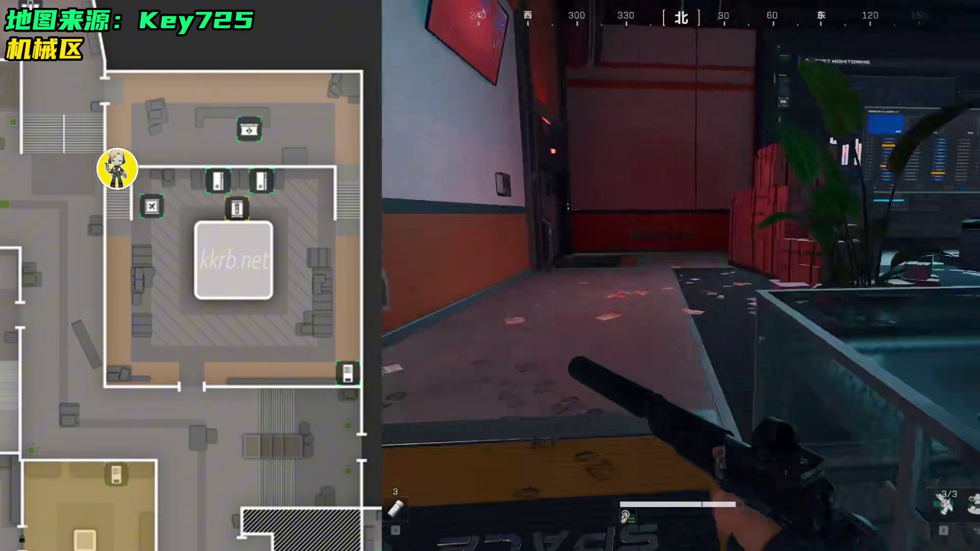 巴克什巴别塔医疗和机械区跑刀思路推荐，物资容器点位全介绍