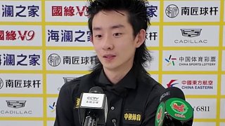 吳宜澤打進(jìn)四強(qiáng)，要感謝的人是_______? 吳宜澤6-0零封巴里·霍金斯后出席賽后記者會(huì)