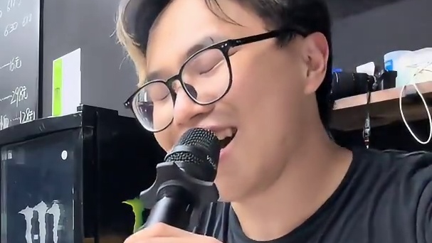 《用背脊唱情歌》（Cover:汤令山） （比赛麦克风试音版