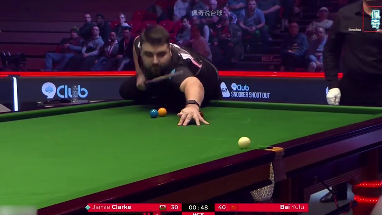 中国女将再创佳绩，三杆极限长台定乾坤，取胜后激动送飞吻！(3)