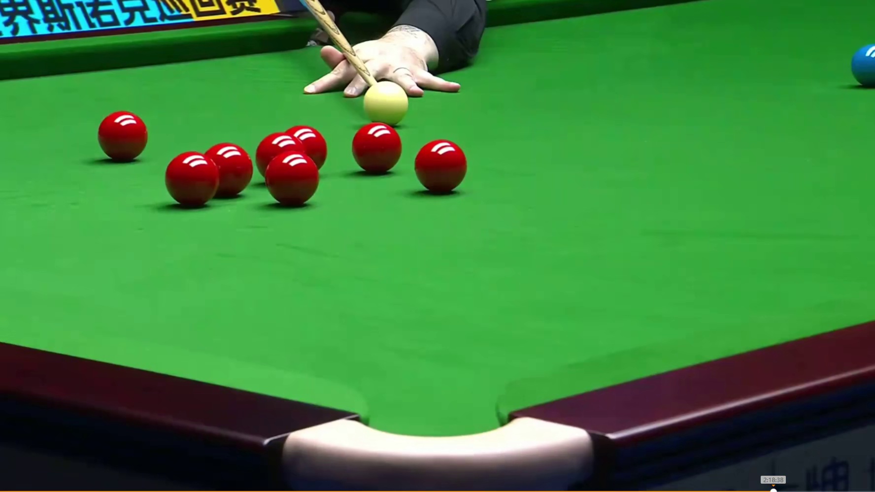 2025斯诺克国锦赛：希金斯vs马奎尔