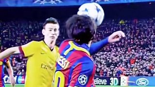 梅西只是余光掃了一眼，進攻就變得與眾不同！#足球