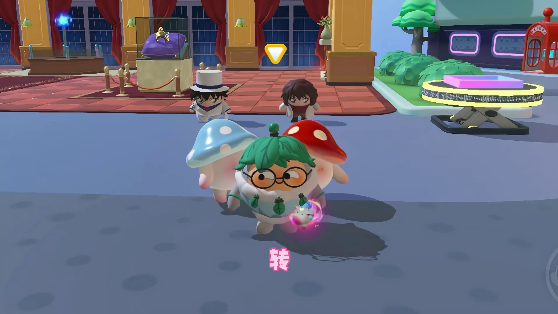 蛋仔派对：不小心传到了情侣私人岛屿，男生最后竟然不要女友了！ #