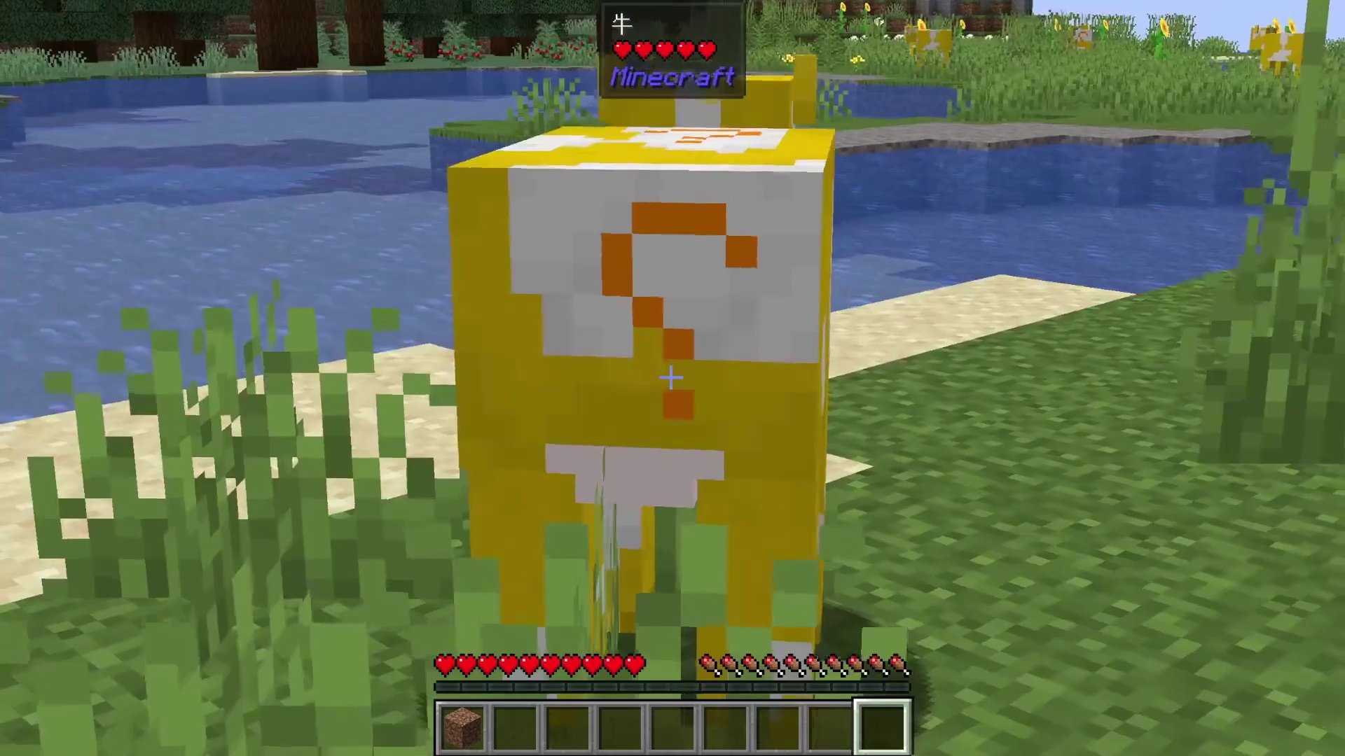 当MC里的牛变成幸运牛牛！击败掉落物资？！