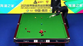 冠軍爭奪戰(zhàn)，吳宜澤火力全開狂轟137分，希金斯：被這小子拿捏