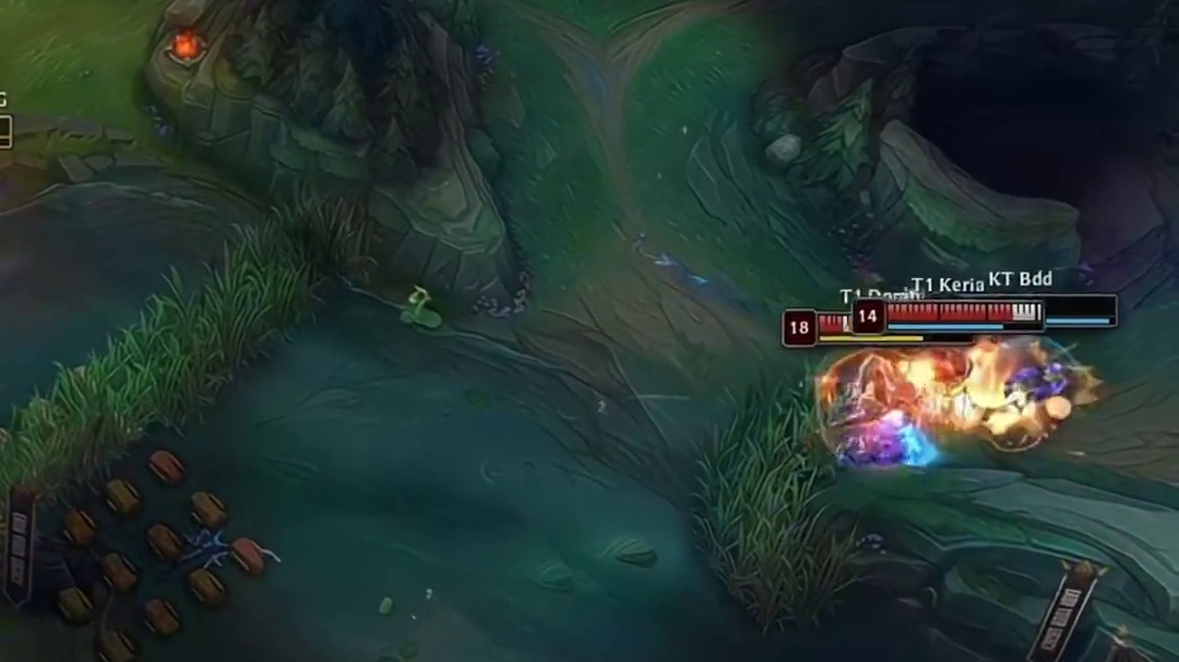 Doran狼母神勇发挥，T1翻盘拿下第一局