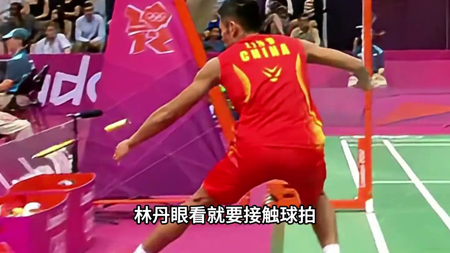 球拍断线的林丹虽然被偷家，但他总有办法化解尴尬