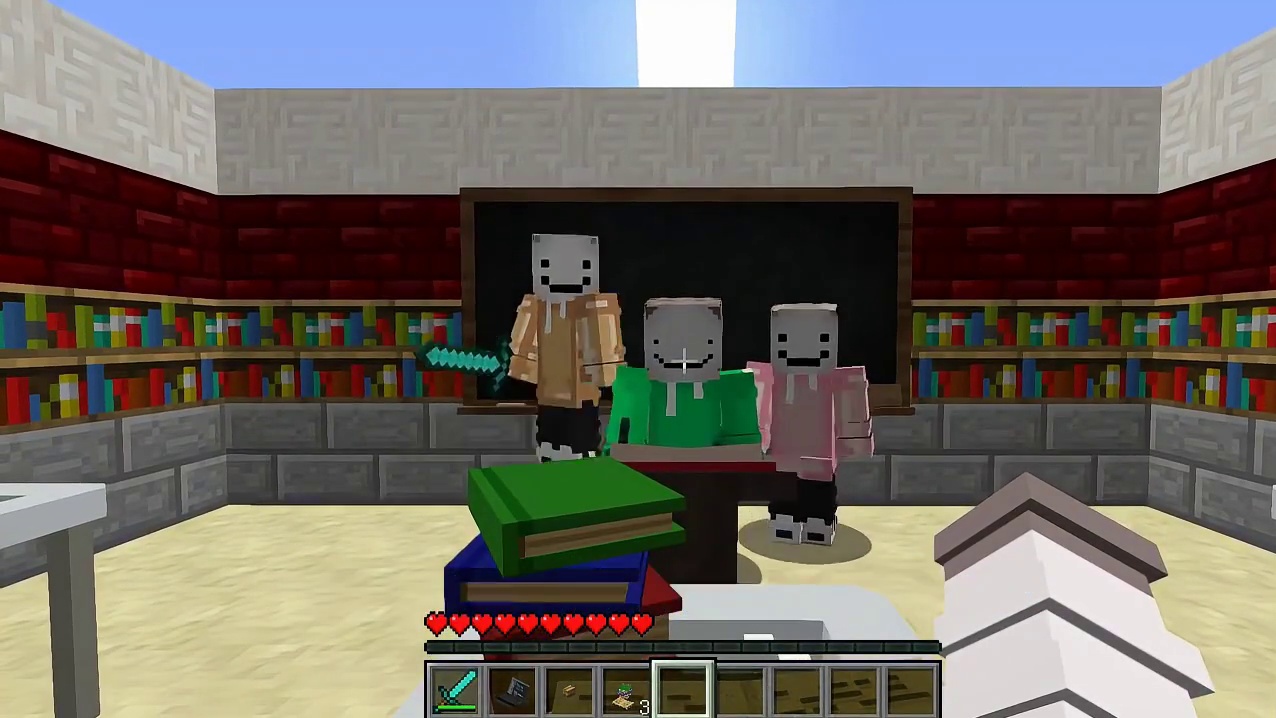 我的世界:逃离数学老师344 表哥竟然用网吧欺骗我！