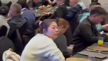 国锦赛闭幕晚宴现场