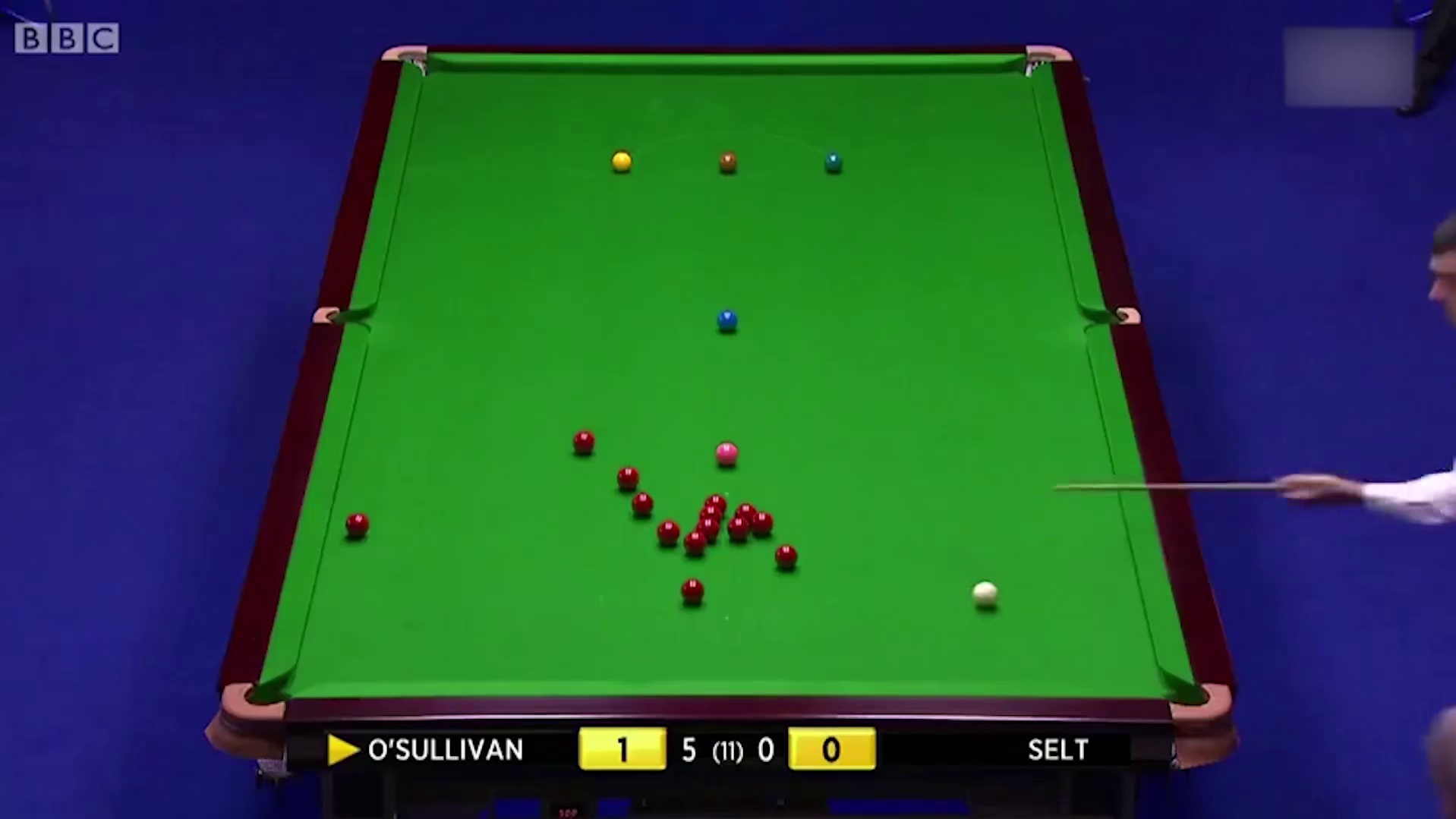 奥沙利文真缺钱了？导播开始秒懂火箭心思，这杆147旷古烁今