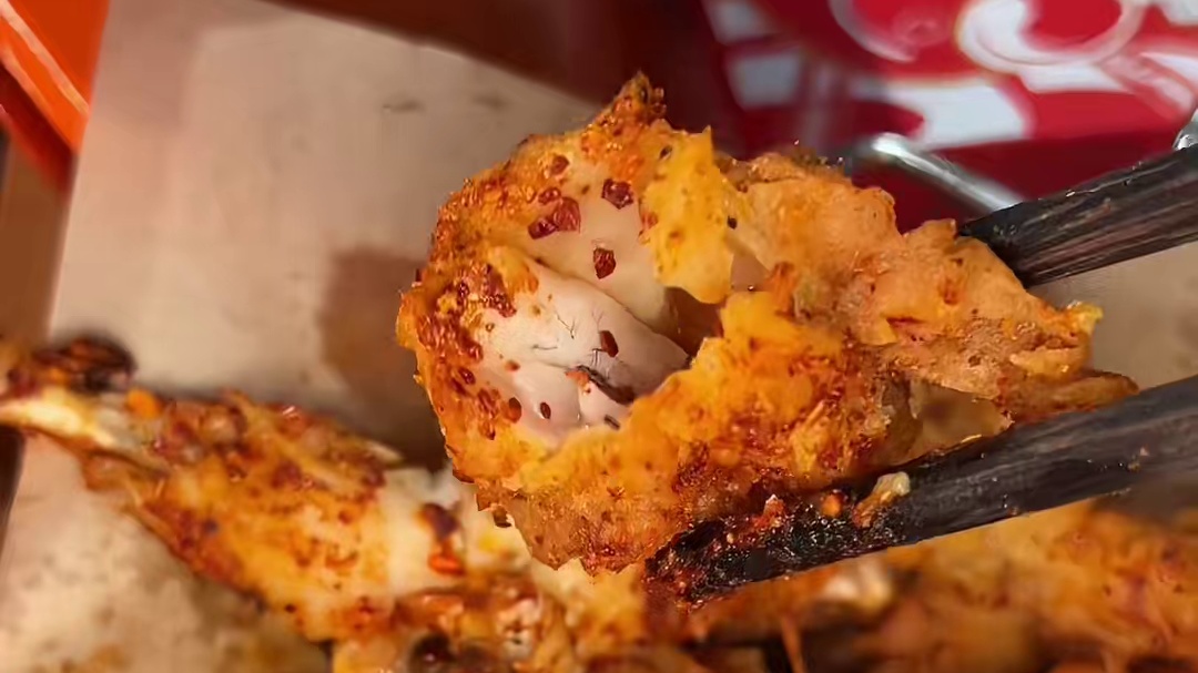 我居然吃到了传说中的麦辣基蛙