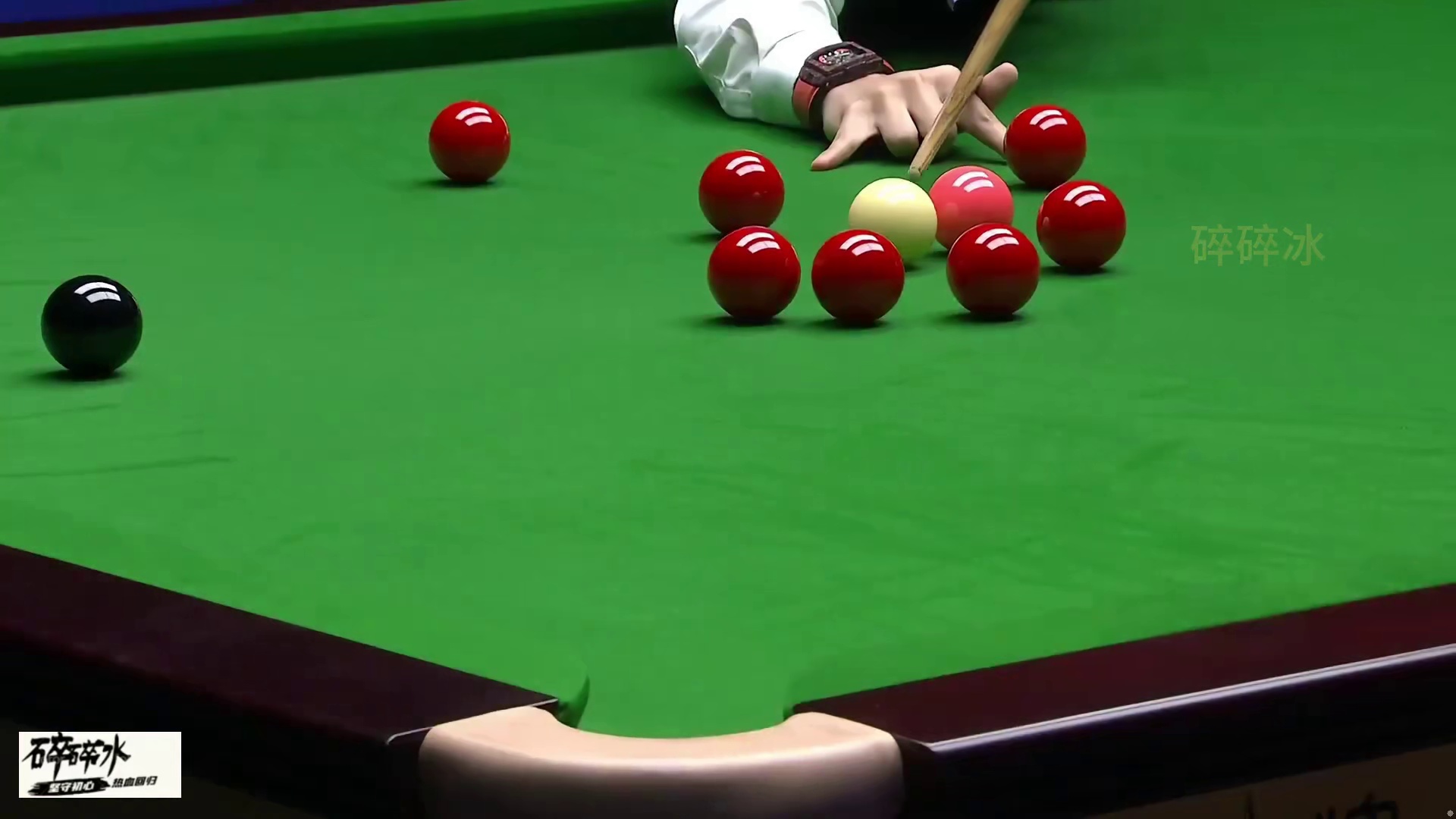 4-4局！赵心童暴打囧哥，逆天长台 单杆121，还不忘秀黑球