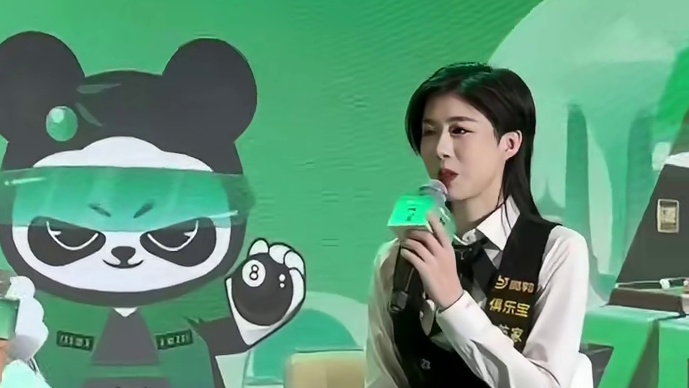 腾勃代言人王思诺接受杭州台球展会主办方采访！！！