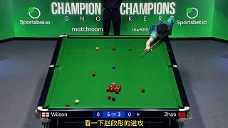 趙心童三連勝逆轉(zhuǎn)威爾遜晉級，決勝局搶黑絕殺，冠中冠迎戰(zhàn)小特！