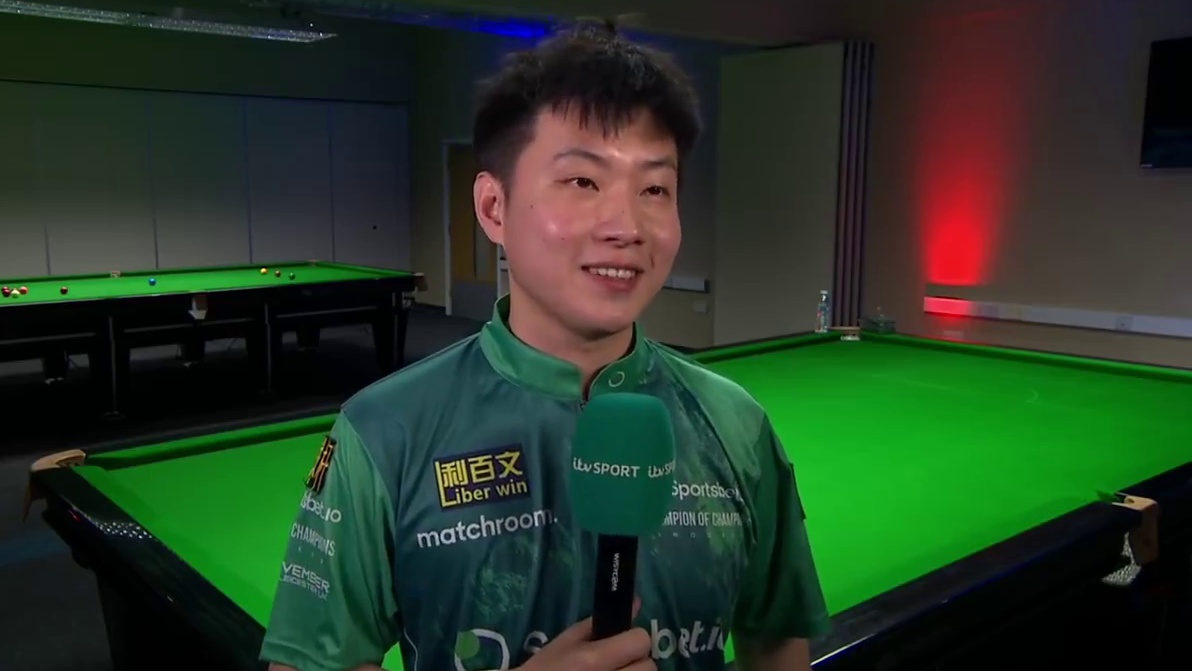 “3-5落后的时候我想的就是不能让他赢得太轻松”