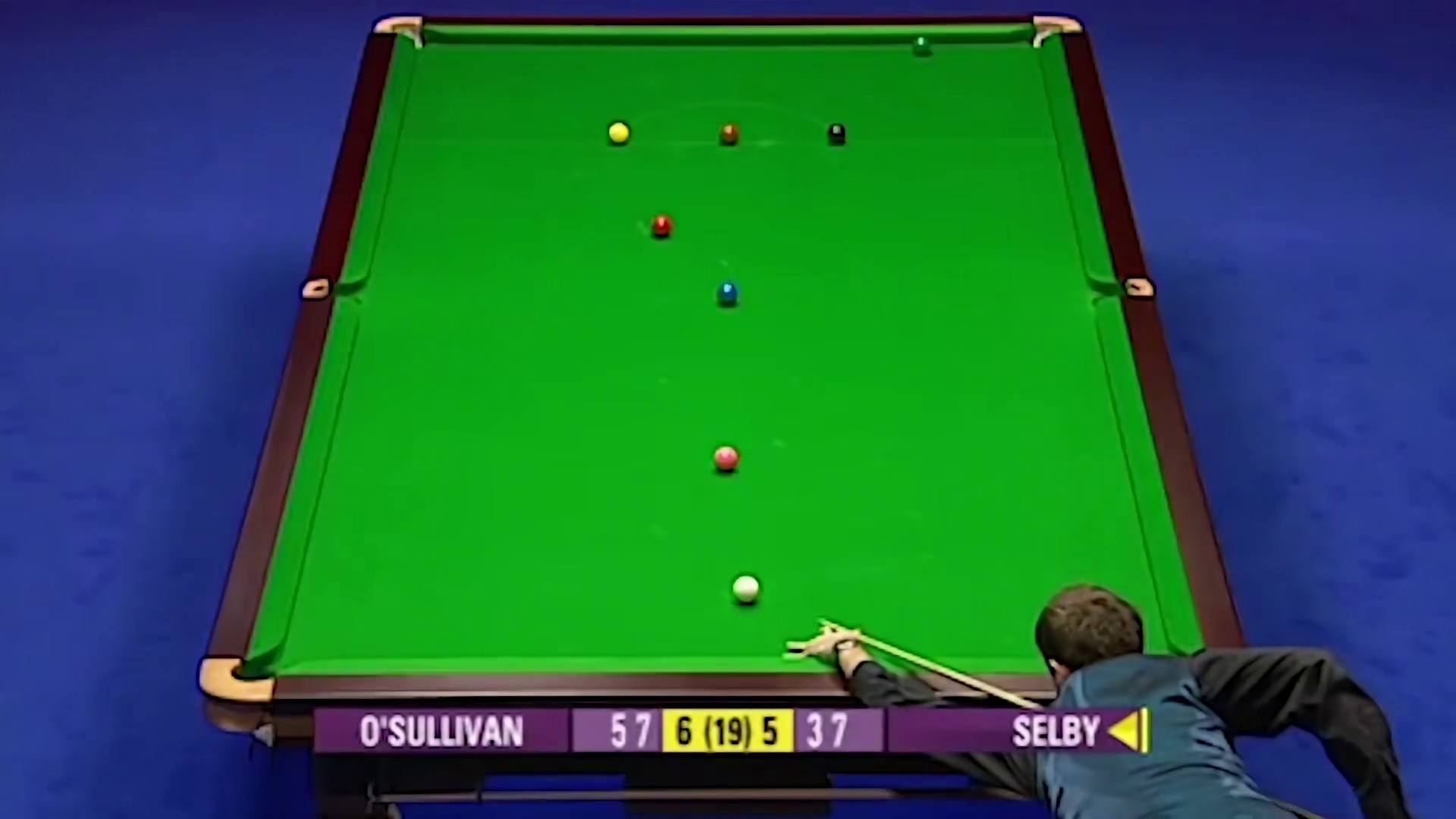1763003902415奥沙利文做斯诺克太狠了，把塞尔比折磨的面无表情，磨王又抑郁了