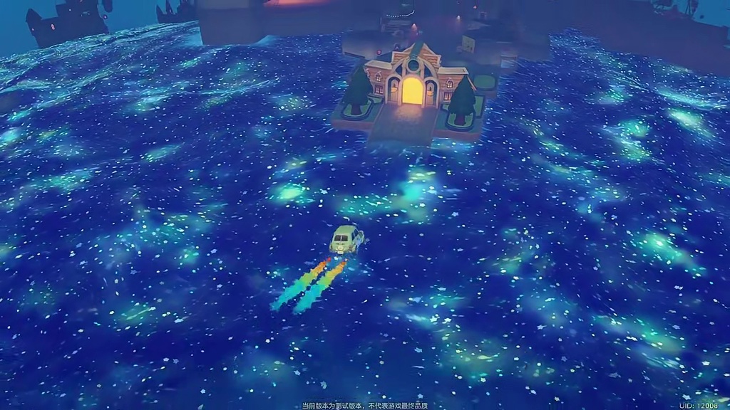 种出一颗属于自己的星球，米哈游版猛男捡树枝！ #