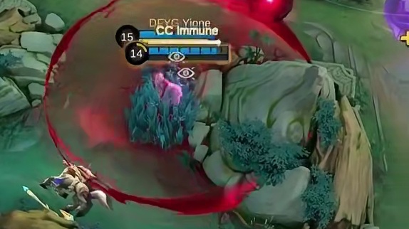 Vell的艾莉丝炸裂团控以1控4，DFYG成功拿下一分