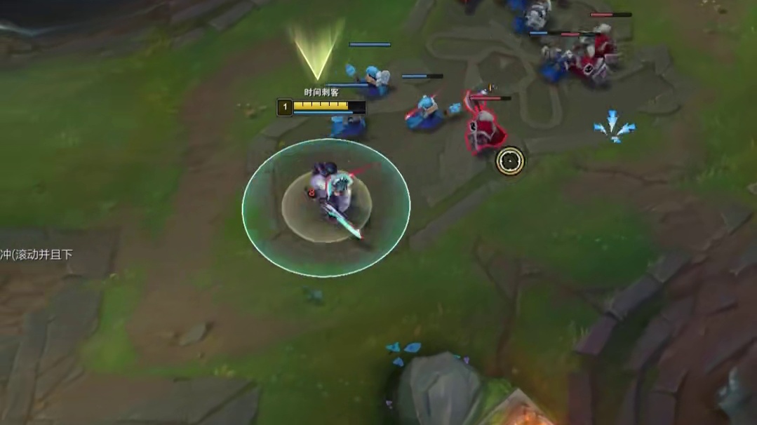 中单丛刃艾克36秒越塔结束游戏无人超越，吓哭了！