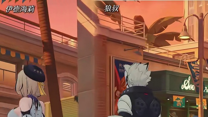 绝区零希人摇尾鉴赏！伊德海莉又赢麻了....