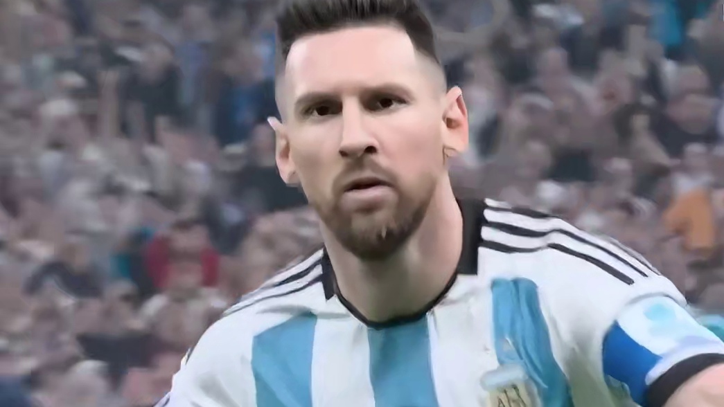 世界杯冠军26人之“球王”梅西。毫无争议的球王，球王登基，尔等皆为臣