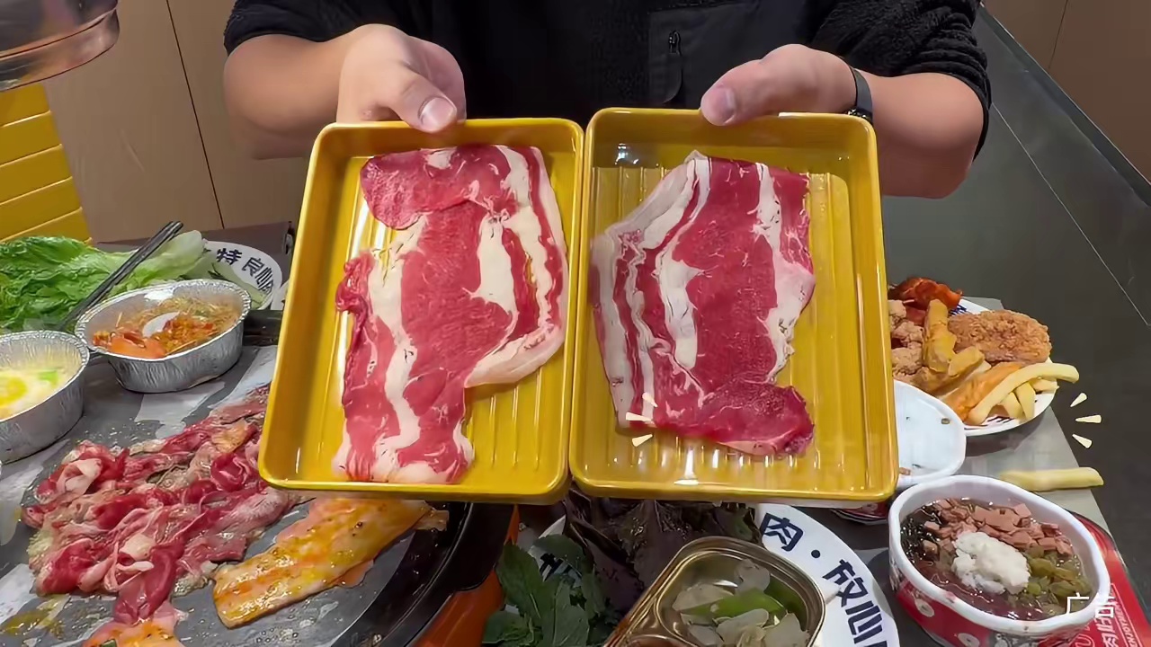 古鲁特烤肉自助 50来块的烤肉自助太有性价比了