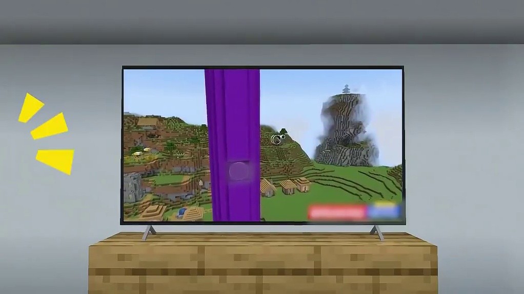 我的世界：芬达海啸来袭，玩家爬到最高的山峰上也没能躲过？ 我的世界：芬达海啸来袭，玩家爬到最高的山峰