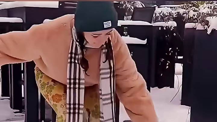 这天气也太冷了